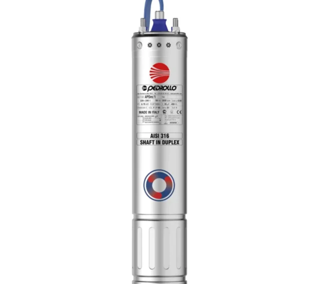 Submersible Motor PEDROLLO 4 PD/7.5HP 4" 1 4pd_600x600